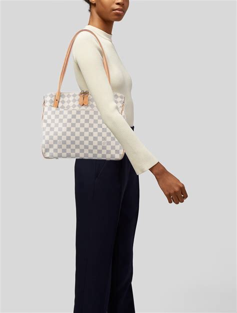 LOUIS VUITTON FIGHERI PM DAMIER AZUR SHOULDER 